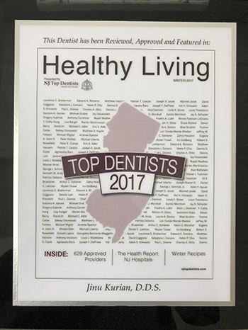 healthy living top dentist 2017