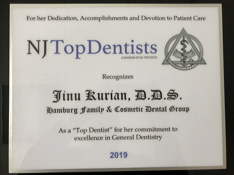 NJ top dentist 2019