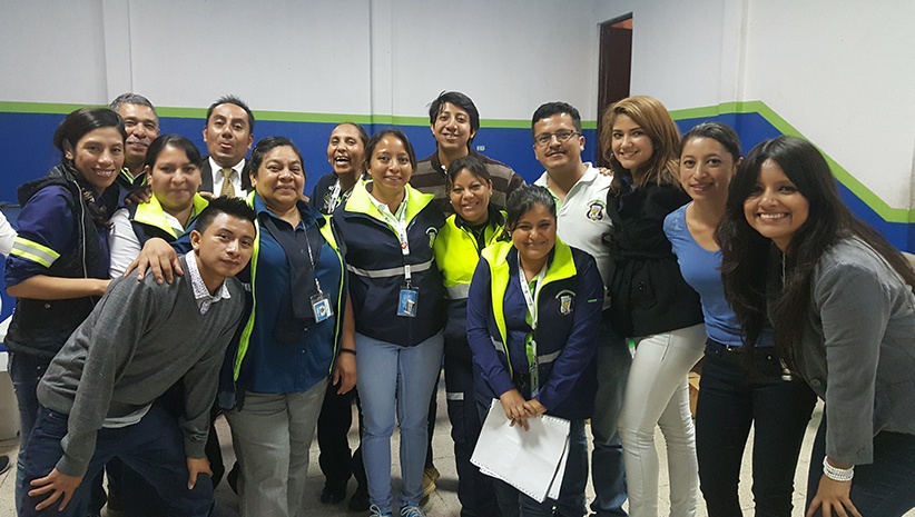 dental team smiling