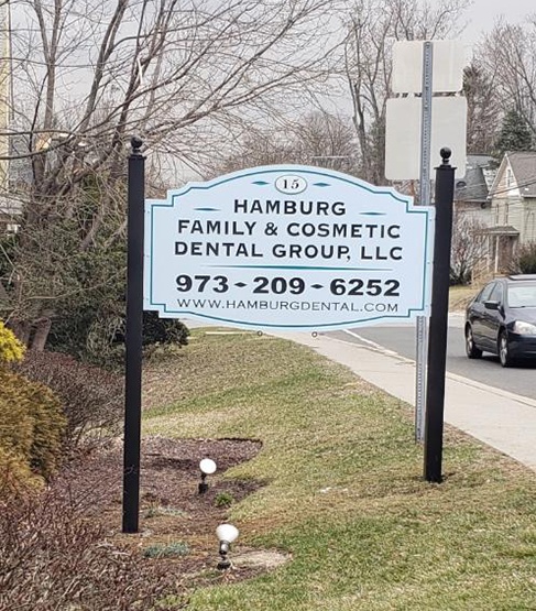 Hamburg Family and Cosmetic Dental Group sign